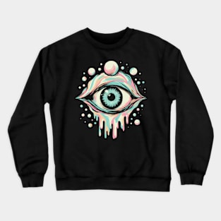 Trippy eye Crewneck Sweatshirt